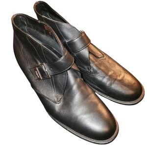 Etienne Aigner Black Mod Booties size 9.5